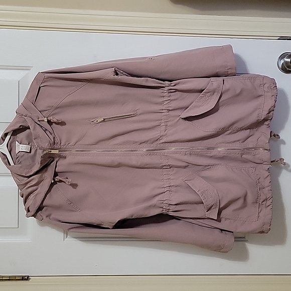 Lightweight Dusty rose Jacket Size M, Society Streetwear - Picture 8 of 8